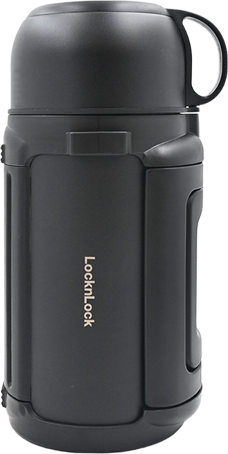 LocknLock 樂扣樂扣 Outdoor 戶外保溫瓶, 黑色, 1.2L, 1個