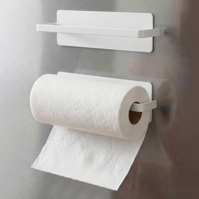 달콤상점 강력 자석 냉장고 키친타올걸이, 화이트, 2개