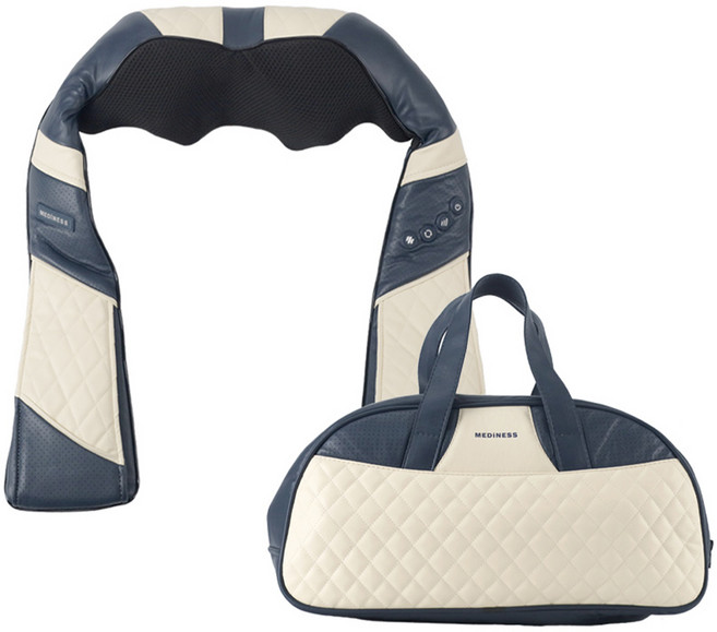 메디니스 씨아추 목 어깨 승모근 마사지기 + 전용백 MVP-887, 네이비