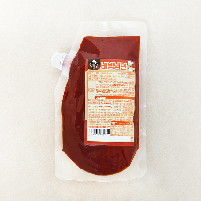 스가홍 비빔냉면 양념장, 500g, 1개