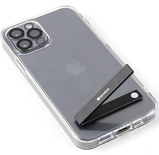 아이엠듀 아이킥 휴대폰 스탠드 거치대, 블랙, 1개