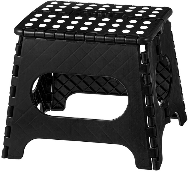 코멧 홈 폴딩 체어 M, 블랙, 1개