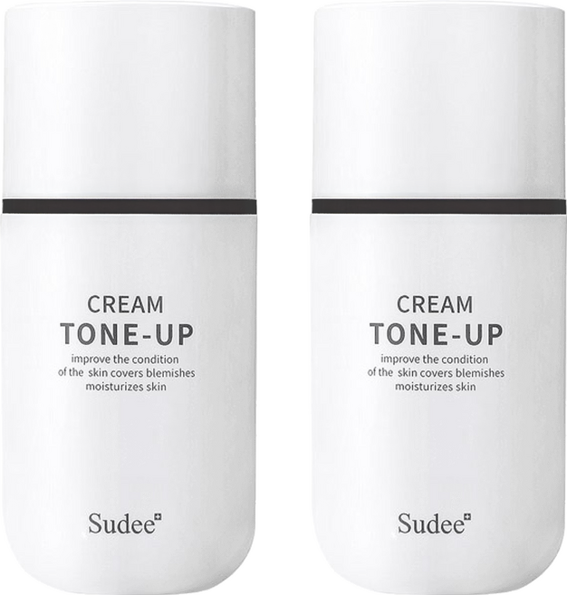 Sudee 素顏霜 50ml, 2瓶, 白色