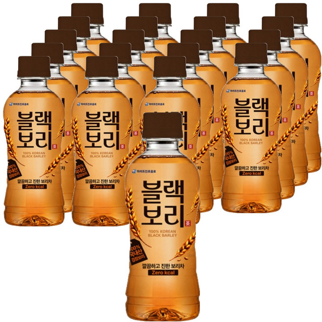 6위 - 하이트진로 블랙보리 음료, 340ml, 20개