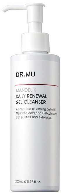 DR.WU 達爾膚 杏仁酸溫和煥膚潔膚露, 200ml, 1瓶