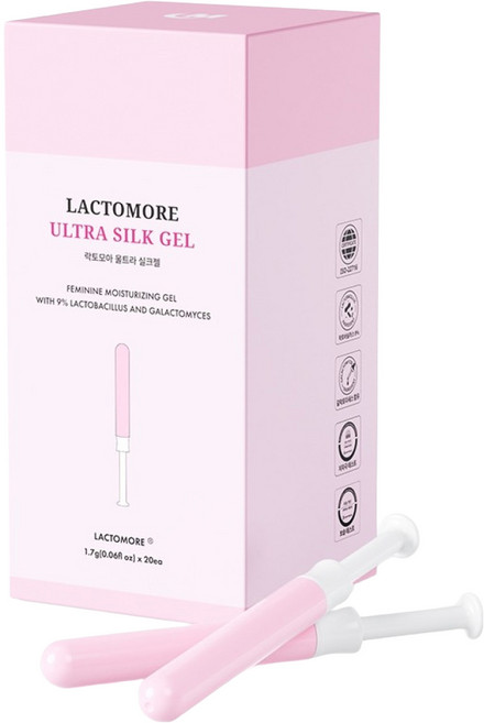 락토모아 울트라 실크젤 여성청결제 20p, 34g, 1개