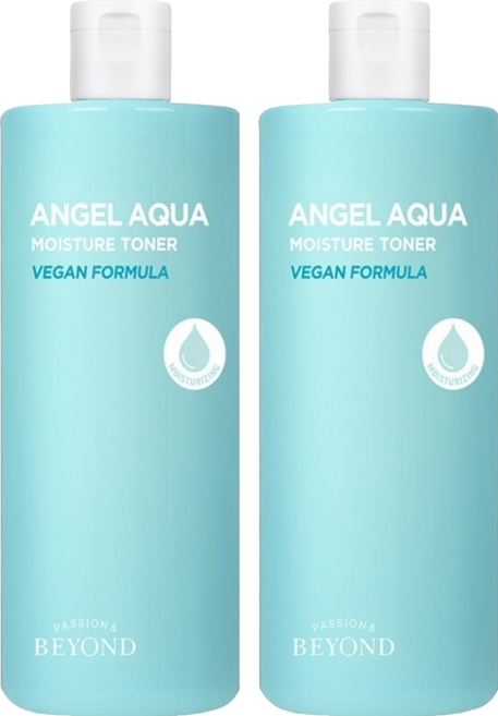 [비건라이프] 비욘드 엔젤아쿠아 수분 진정 토너, 500ml, 2개