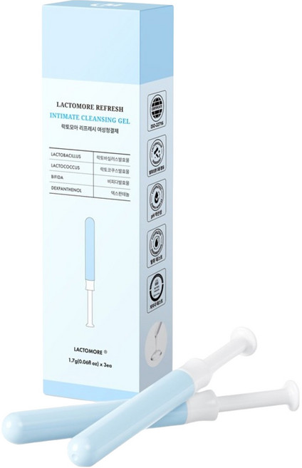 락토모아 리프레시 여성청결제 3p, 1개, 5.1g