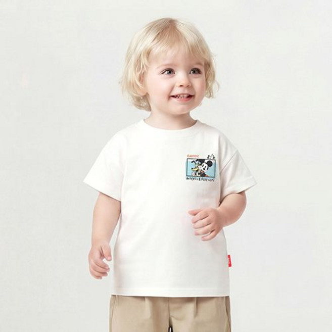 밀크마일 디즈니 미키마우스와 친구들 프레임 티셔츠