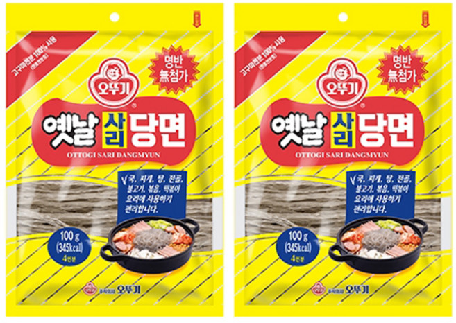 오뚜기옛날 사리당면, 100g, 2개