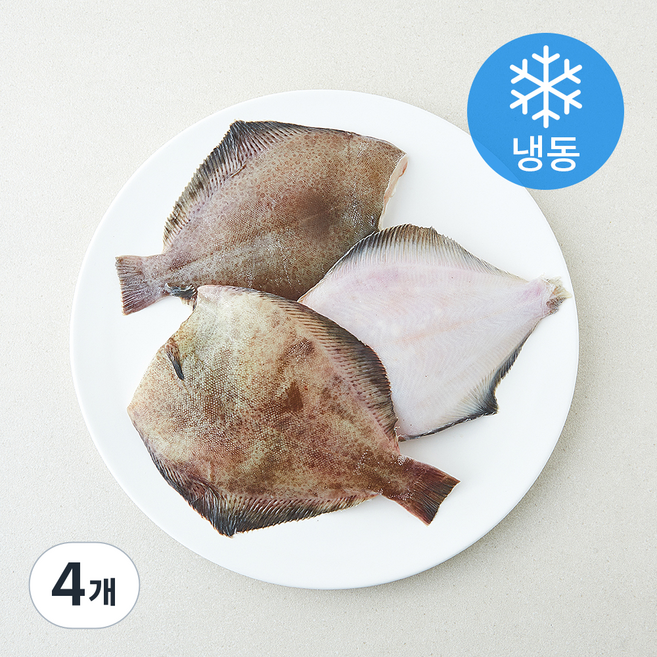 the 푸짐한 봄 도다리 (냉동), 4개, 330g
