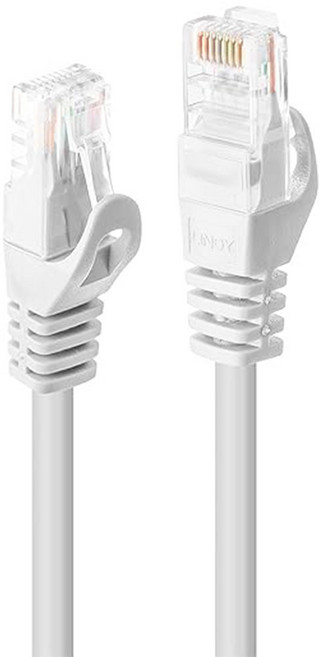 POLYWELL 寶利威爾 CAT 6網路線 PW15-W58-B150, 白色, 1條, 15m