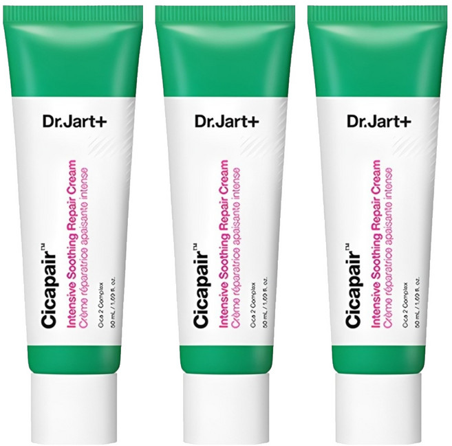 닥터자르트 시카페어 인텐시브 수딩 리페어 크림, 50ml, 3개