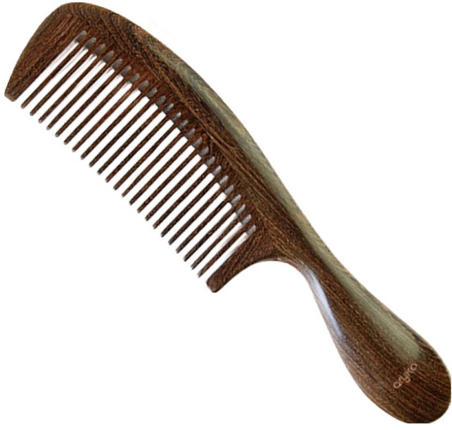 아리코 고급 나무 헤어브러쉬 2호, 1개