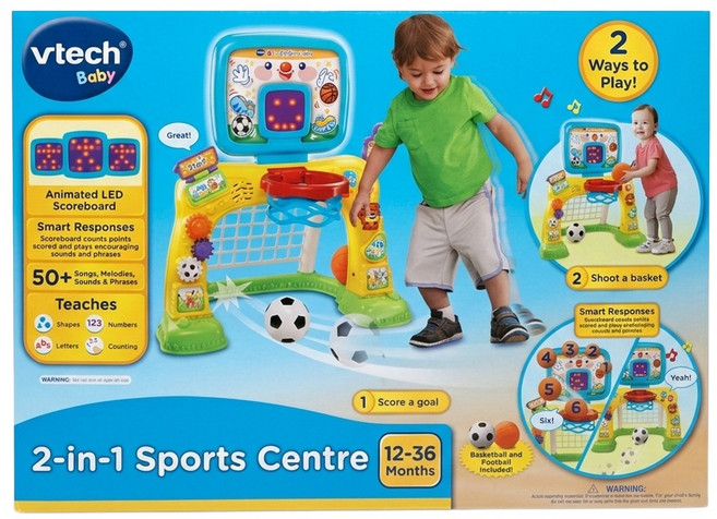 vtech 偉易達 多功能感應運動球場, 1組