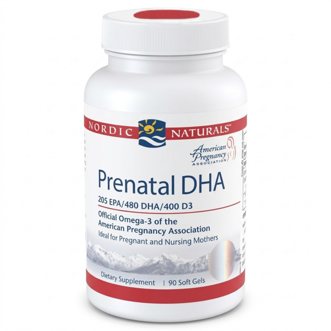 Nordic Naturals 好孕到魚油膠囊食品, 90顆, 1罐