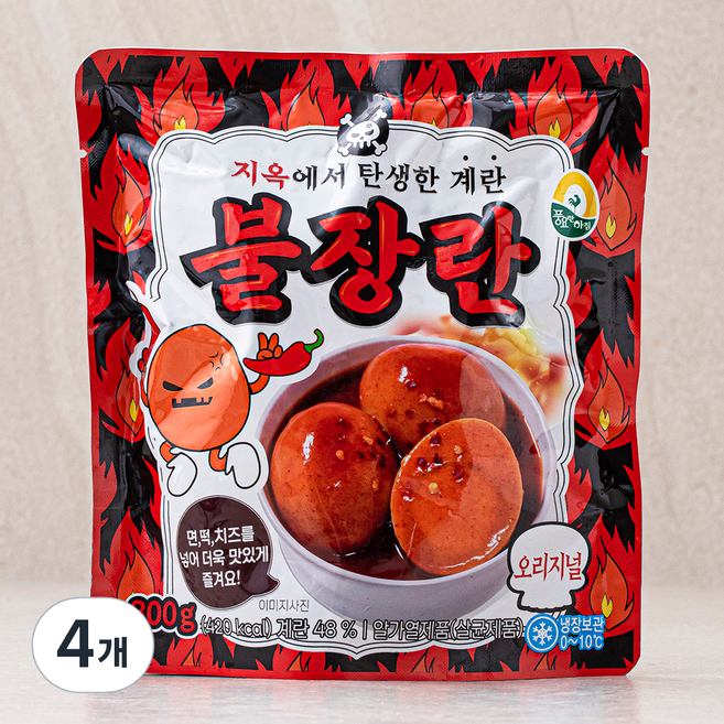 풍요한아침 불장란 오리지날, 300g, 4개