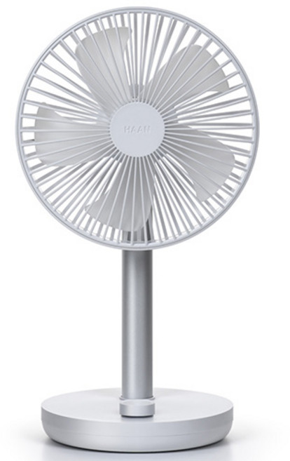 한경희생활과학 4세대 하이엔드퓨어 BLDC 무선 탁상용 선풍기, HAAN-MFL510, 화이트