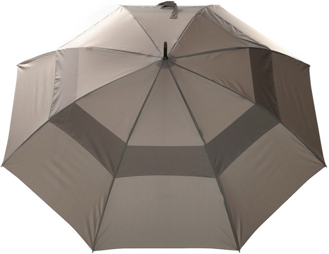 파라체이스 남녀공용 우드 그립 이중 캐노피 자동 장우산 1110