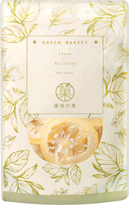 GreenMarket 菓青市集 即食檸檬片/果乾, 230g, 1包