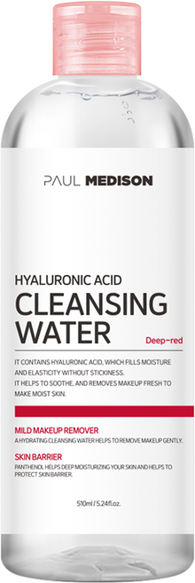 폴메디슨 히알루론산 클렌징 워터, 510ml, 1개