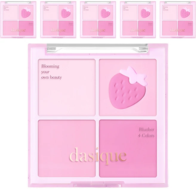 데이지크 블렌딩 무드 치크 블러셔 11g, 06 베리 스무디, 6개 - 쿠팡