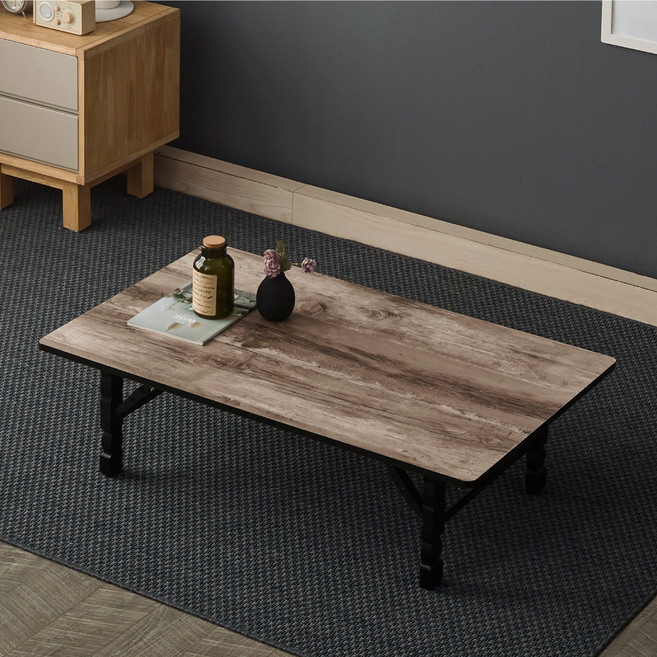 조은세상 LPM 접이식 테이블B, 내추럴