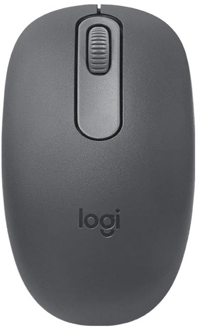 logitech 羅技 無線藍芽滑鼠, M196, 石墨黑