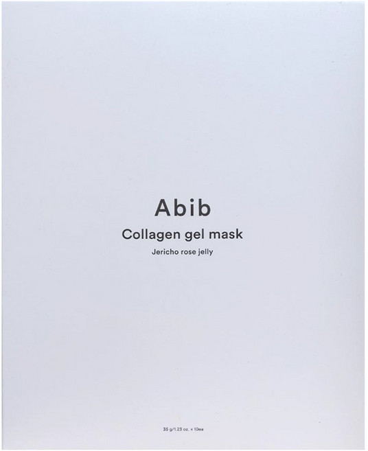Abib 阿彼芙 台灣公司貨 膠原凝膠面膜 含生草 35g, 10片, 1盒