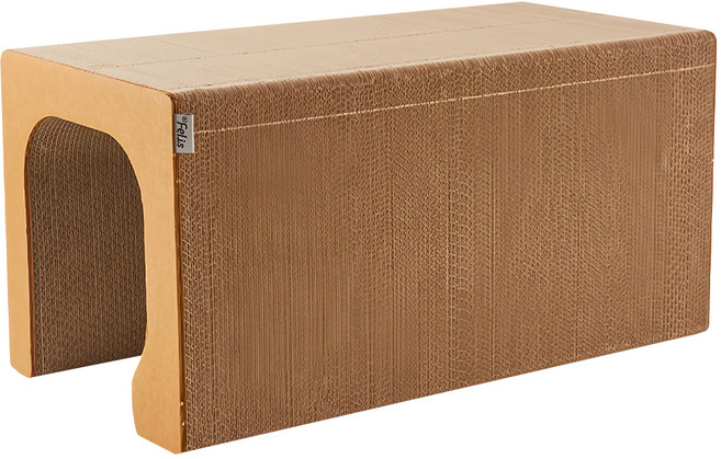 닥터펠리스 캣트리스 매직터널 고양이 미야옹철 스크래쳐, 혼합색상, 1개