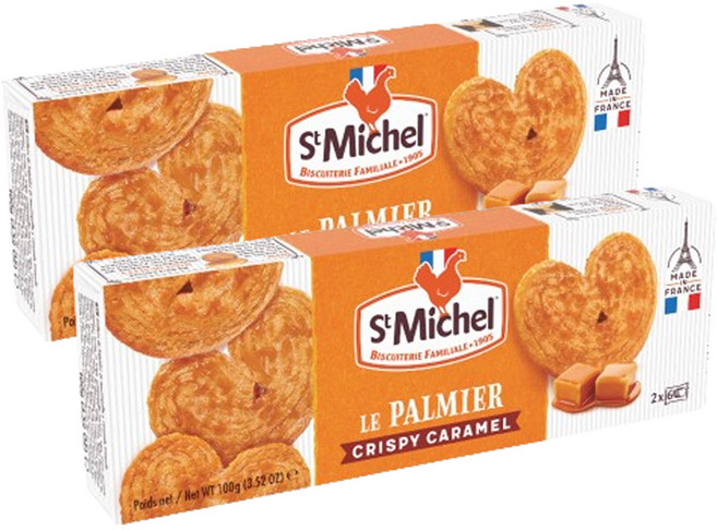 생미쉘 카라멜 버터쿠키, 100g, 2개