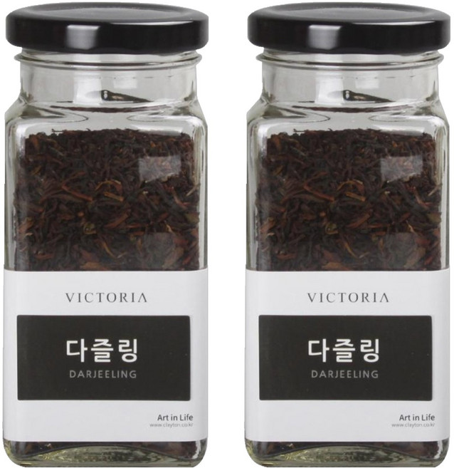 빅토리아 레드 다즐링 홍차, 64g, 1개입, 2개