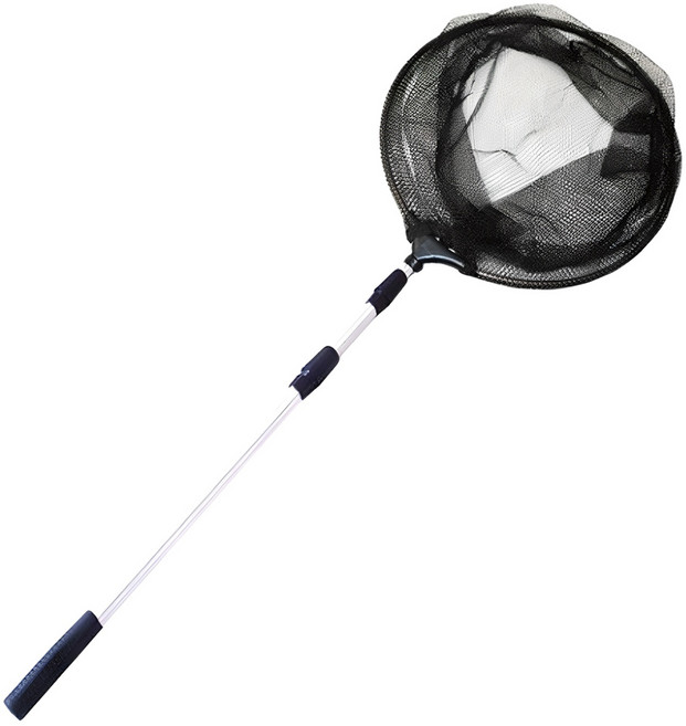 알루미늄 3단 원형 낚시뜰채, 혼합색상