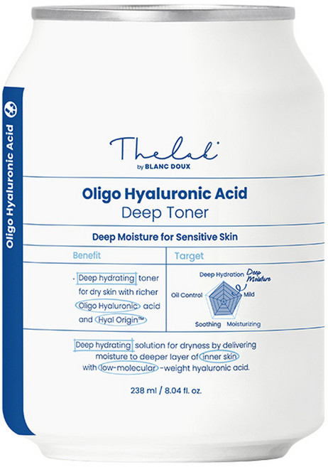 더랩바이블랑두 올리고 히알루론산 딥 토너 리필 캔, 238ml, 1개