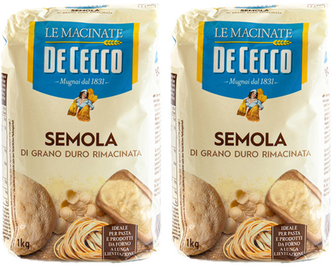 DE CECCO 得科 杜蘭小麥, 1kg, 2個
