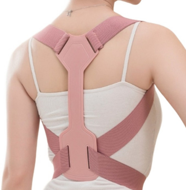 썸즈마인 예쁜라인 바른자세 교정밴드 핑크, 1개