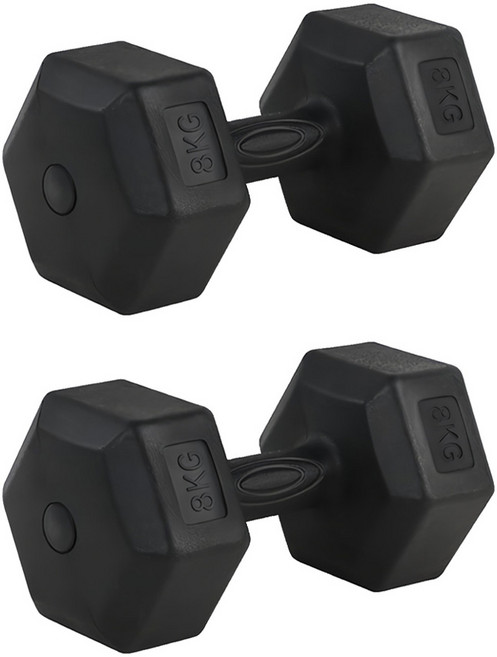 comet Sports 重型六角啞鈴, 8kg, 2個