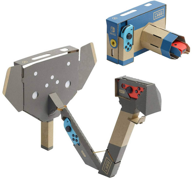 Nintendo 任天堂 SWITCH Labo Toy-Con 04 VR套裝 輕量版 追加Toy-Con 照相機 大象 8歲以上, 1盒