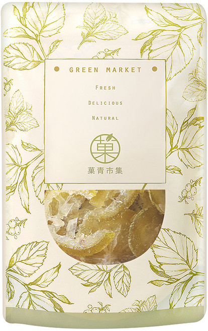 GreenMarket 菓青市集 嚴選檸檬片, 1包, 230g