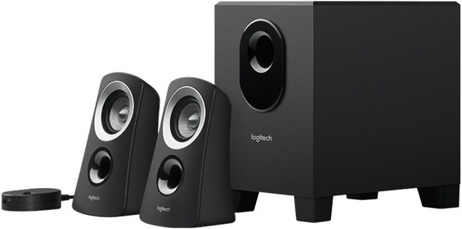 logitech 羅技 Z313 2.1 音箱系統, S-00101, 黑色