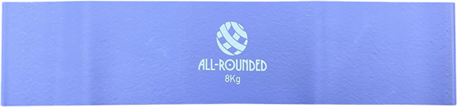 ALL-ROUNDED 全展 環狀彈力帶 8kg, 粉紫色, 1條