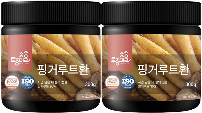 토종마을 인도네시아 핑거루트환, 2개, 300g - 쿠팡