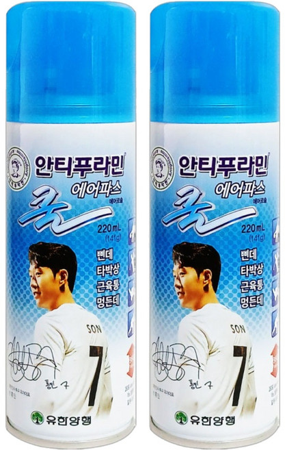 안티푸라민 쿨 에어파스 220ml, 1개입, 2개