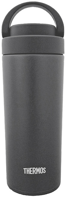 THERMOS 膳魔師 可提式不鏽鋼保溫保冷瓶 JOV420-MGY, 420ml, 1個, 金屬灰