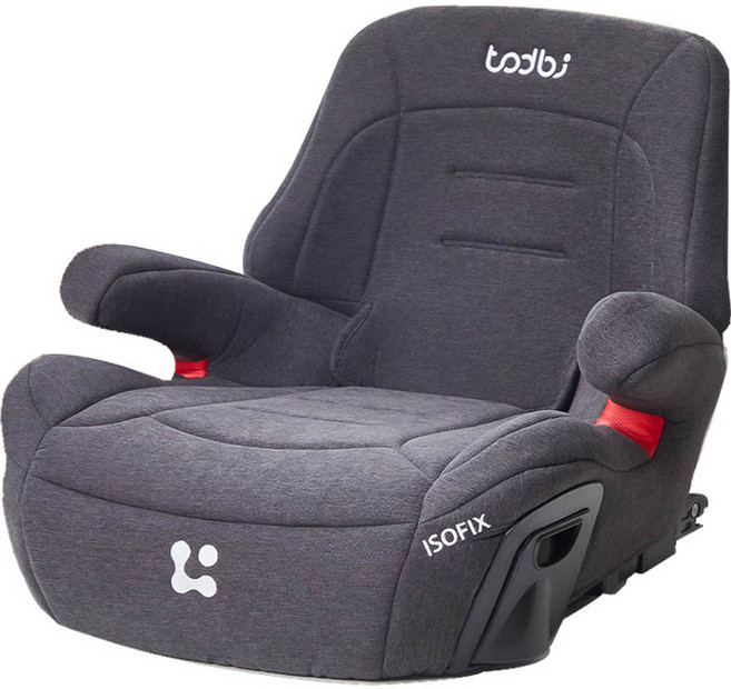 토드비 코쿤 엠플러스 ISOFIX 부스터 카시트 분리형, 나이트 차콜, 1개