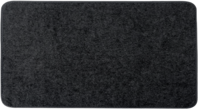 모디안 서예용 멍석 모포 매트 서예 깔판 블랙 120 x 60 cm, 1개