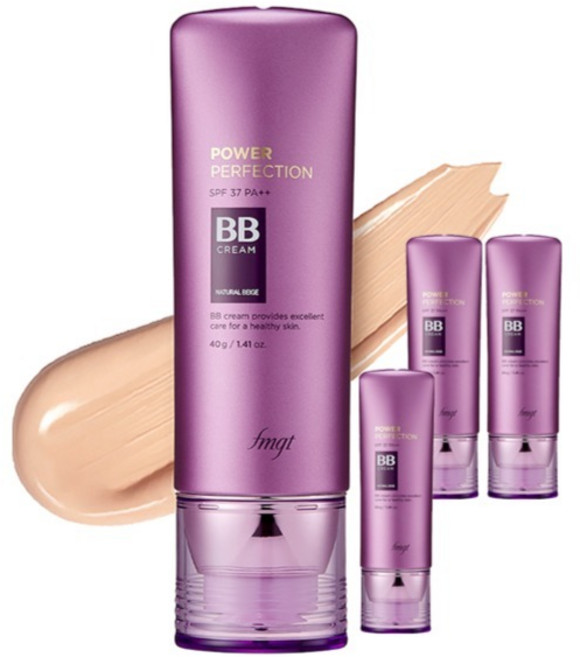 fmgt 파워 퍼펙션 BB크림 SPF37 PA++, V203, 40g, 4개