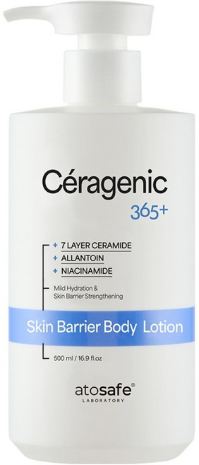 아토세이프 세라제닉 수분장벽 진정 바디로션, 1개, 500ml