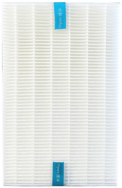 Opure 臻淨 HEPA 抗菌濾網 適用Honeywell HPA100/200/300APTW 5150/5250/5350WTW, HPA100C, 1組