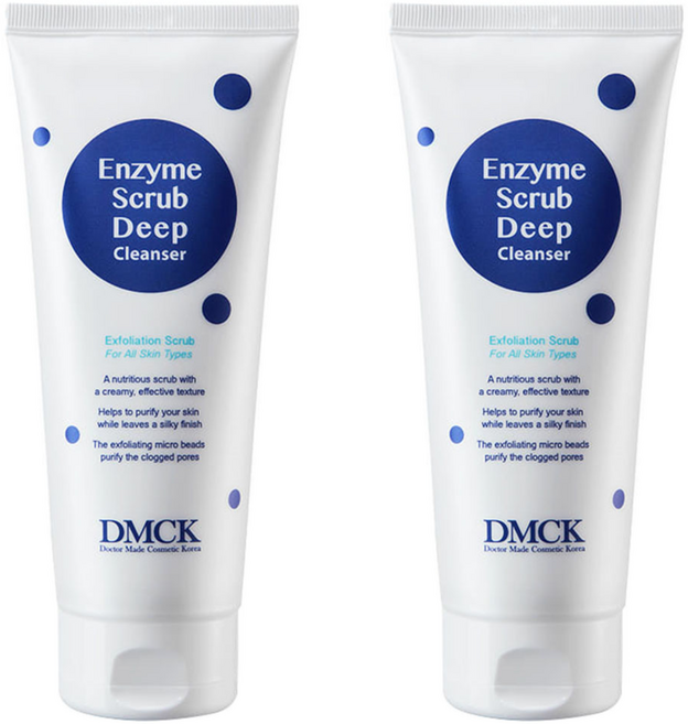 DMCK 酵素磨砂深層潔面乳, 200ml, 2個